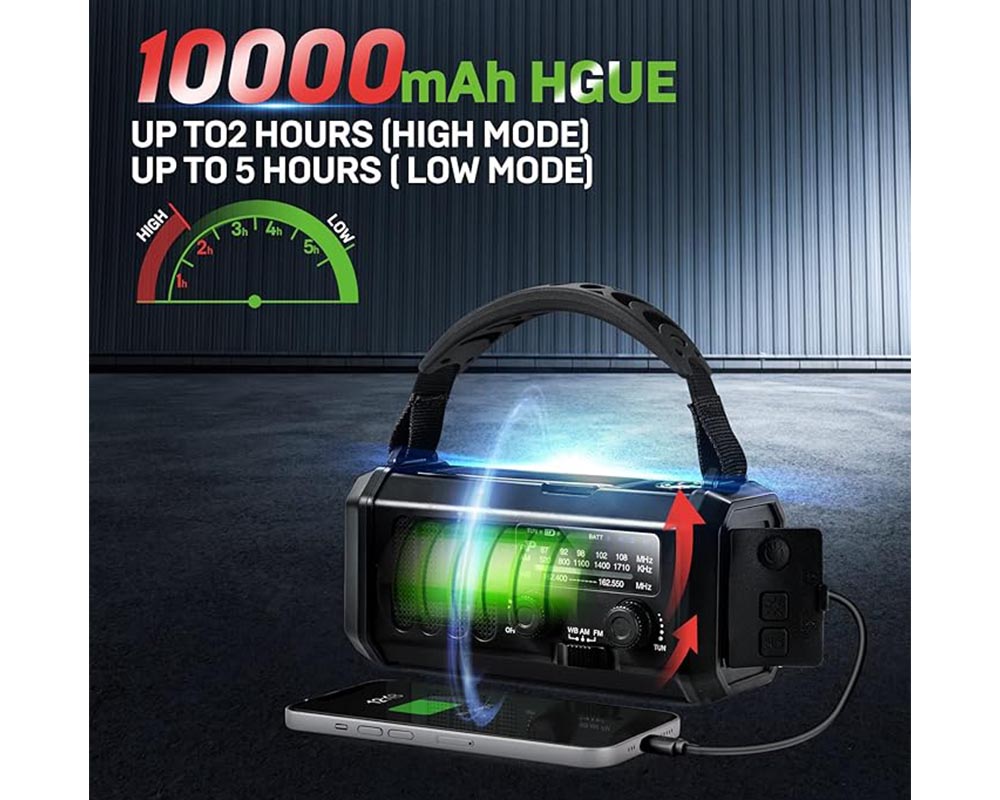 Camping Equipment Emergency Radio