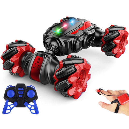 RC rock crawler stunt car