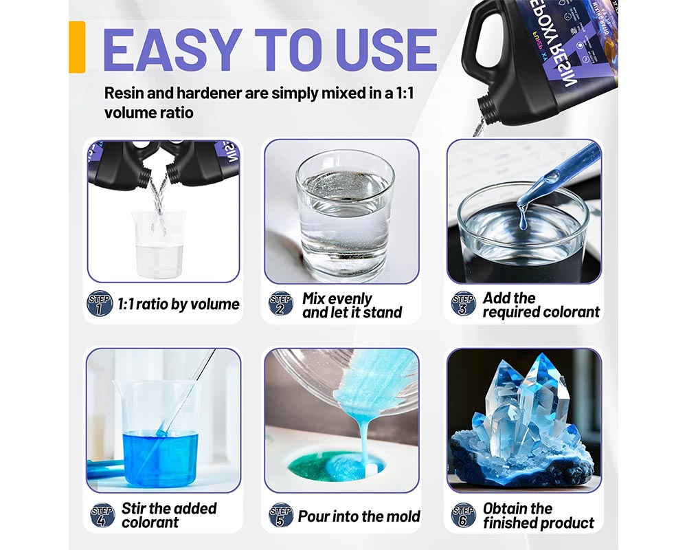 Mixing sticks and gloves