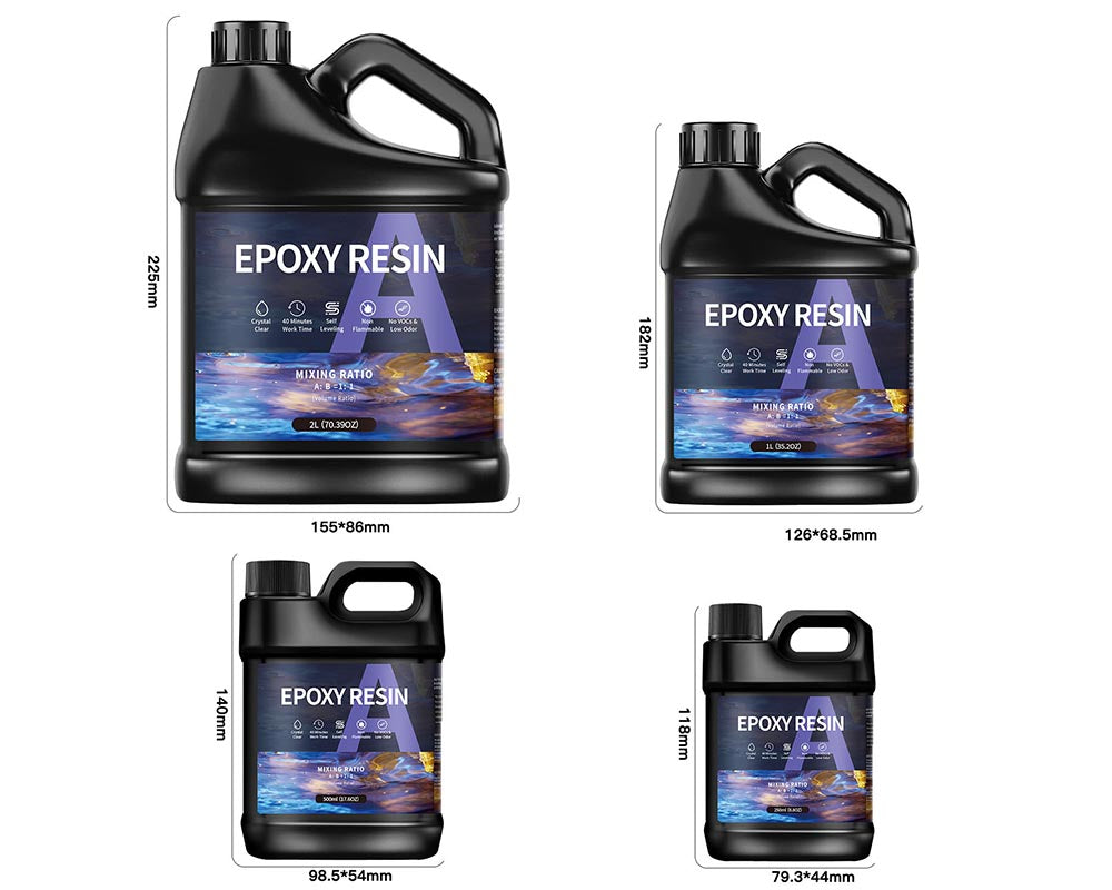 Epoxy resin pouring
