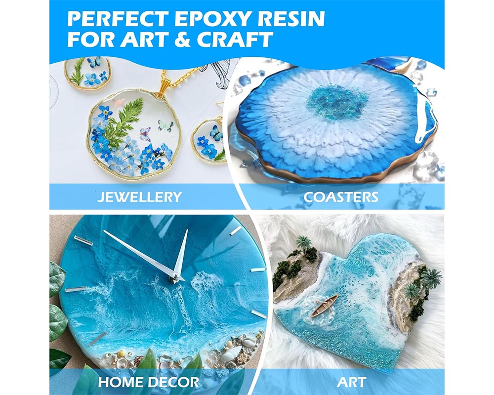 Fast curing resin kit