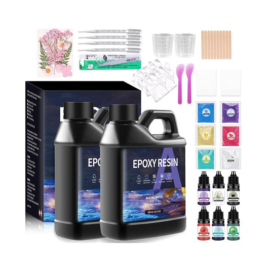 Epoxy resin kit bottles