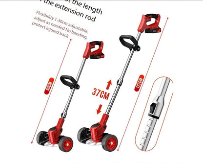 Push Weed Eater strimmer, Battery Operated Grass Cutter