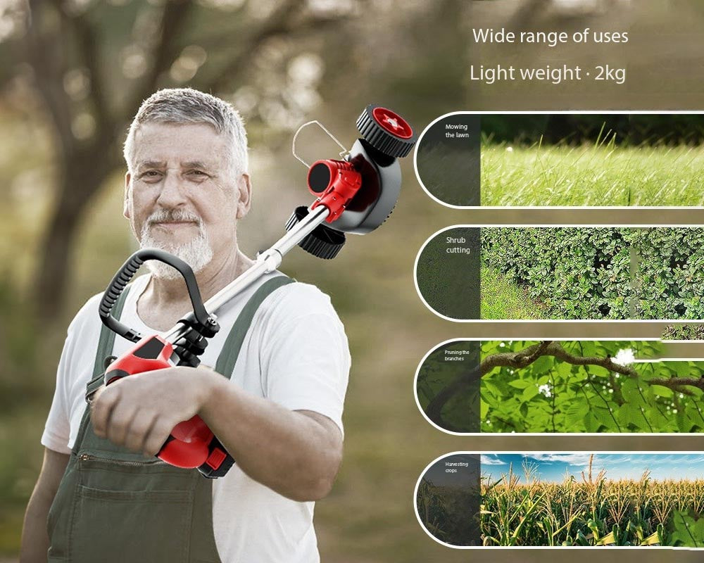 Push Weed Eater strimmer, Battery Operated Grass Cutter