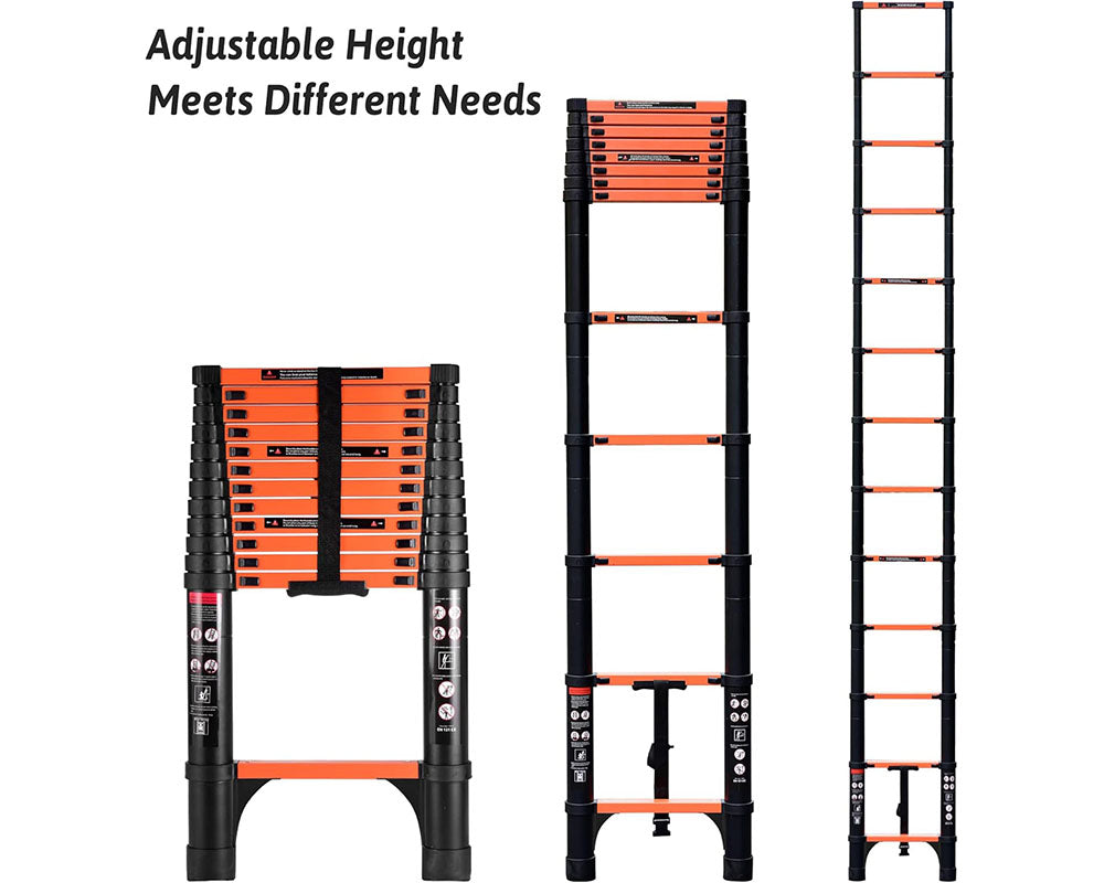 Telescopic Ladder 4.4m Aluminium Telescoping