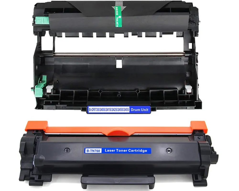 Compatible Brother TN760 TN-760 TN-730 MFC-L2710DW HL-L2395DW MFC-L2750DW DCP-L2550DW L2370DW L2390DW Cartridge Black