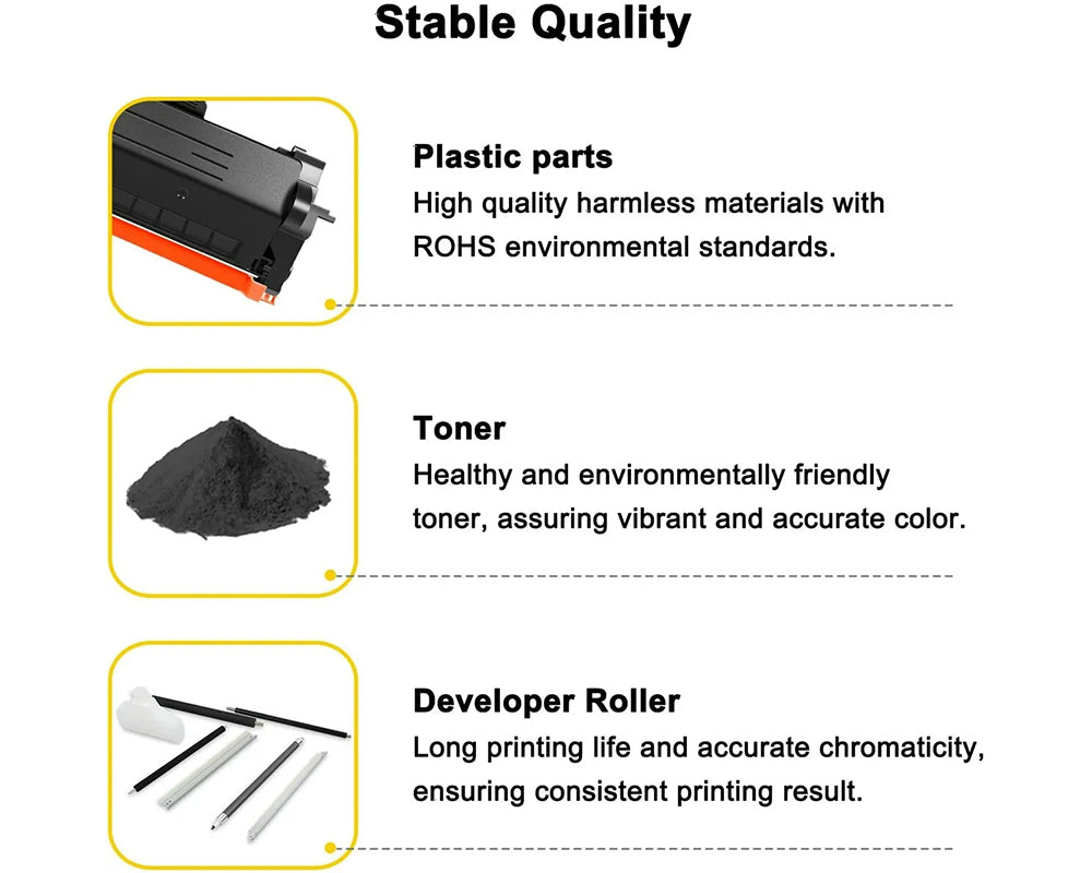 Compatible Brother TN760 TN-760 TN-730 MFC-L2710DW HL-L2395DW MFC-L2750DW DCP-L2550DW L2370DW L2390DW Cartridge Black