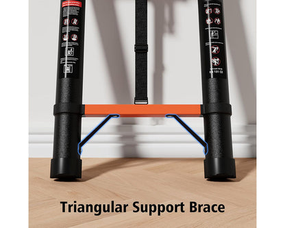 Telescopic Ladder 3.8m Aluminium Telescoping