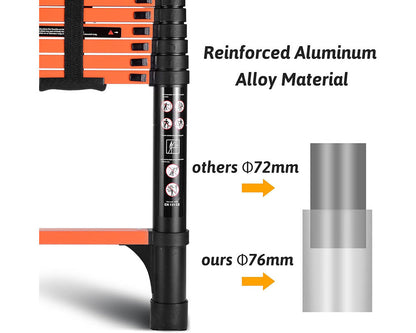 Telescopic Ladder 5m Aluminium Telescoping