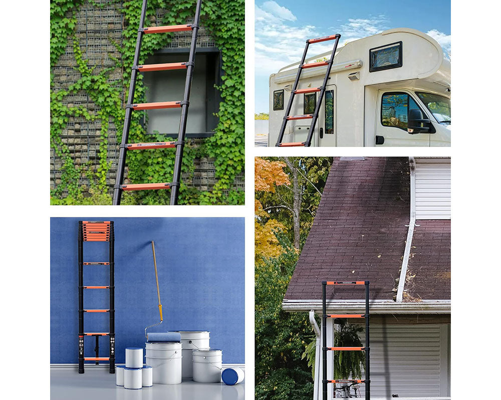 Telescopic Ladder 5m Aluminium Telescoping