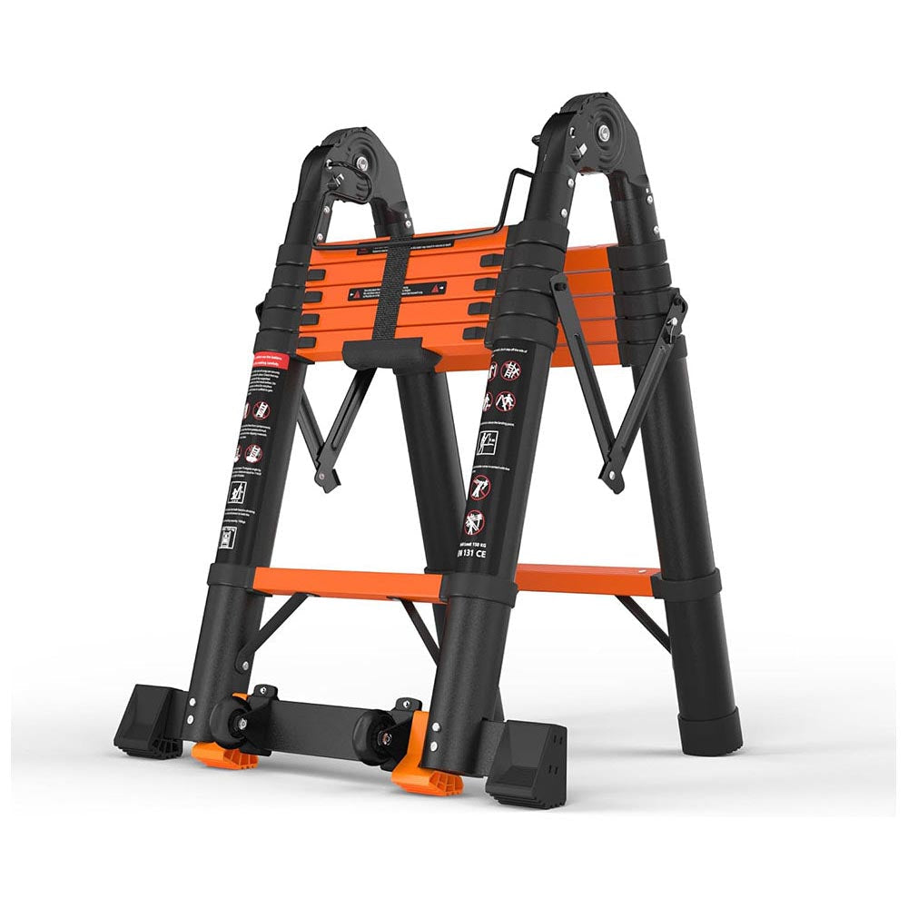 Telescopic Ladder 3.8m Aluminium Telescoping