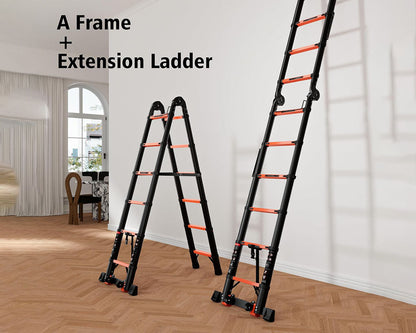 Telescopic Ladder 3.8m Aluminium Telescoping
