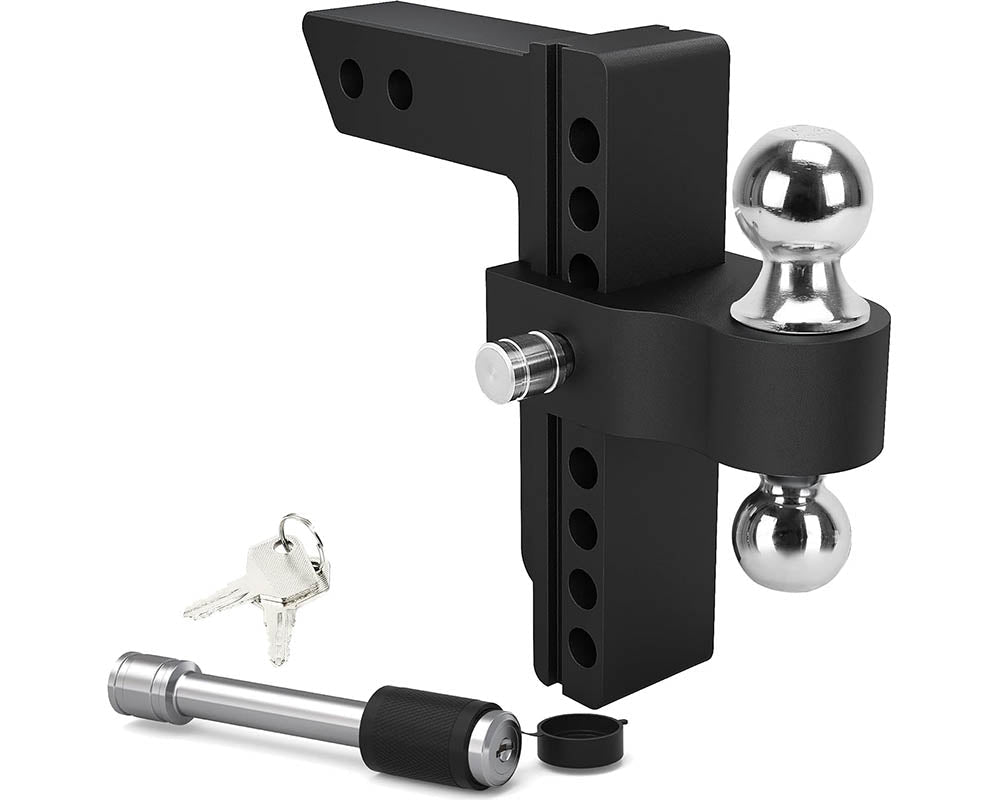 adjustable drop rise hitch