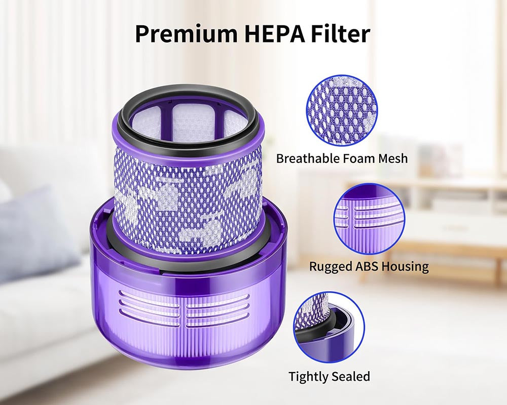 Dyson V12 filter replacement