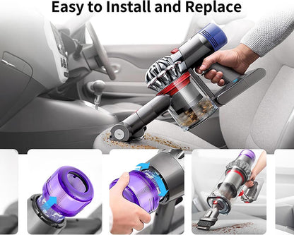 Easy install Dyson V12 filter