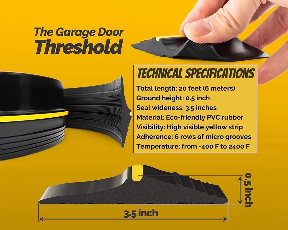 yellow safety strip seal