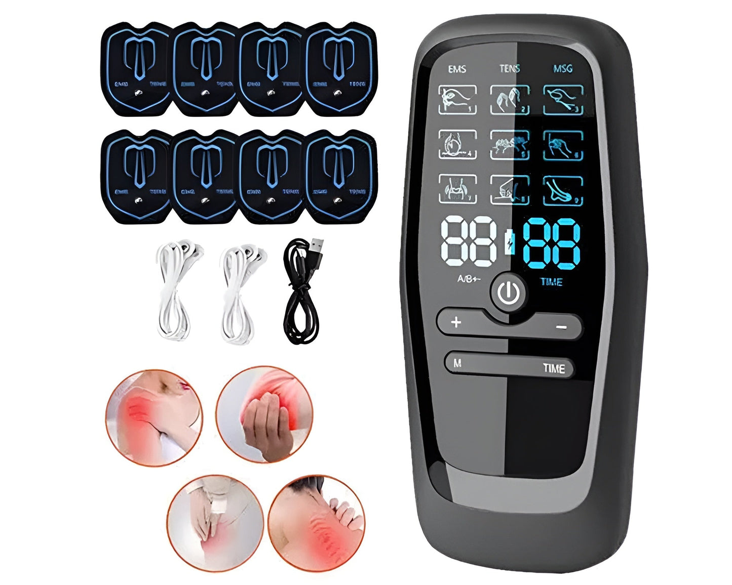 Rechargeable TENS Machine Muscle Stimulator