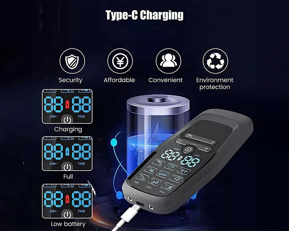 dual channel tens machine