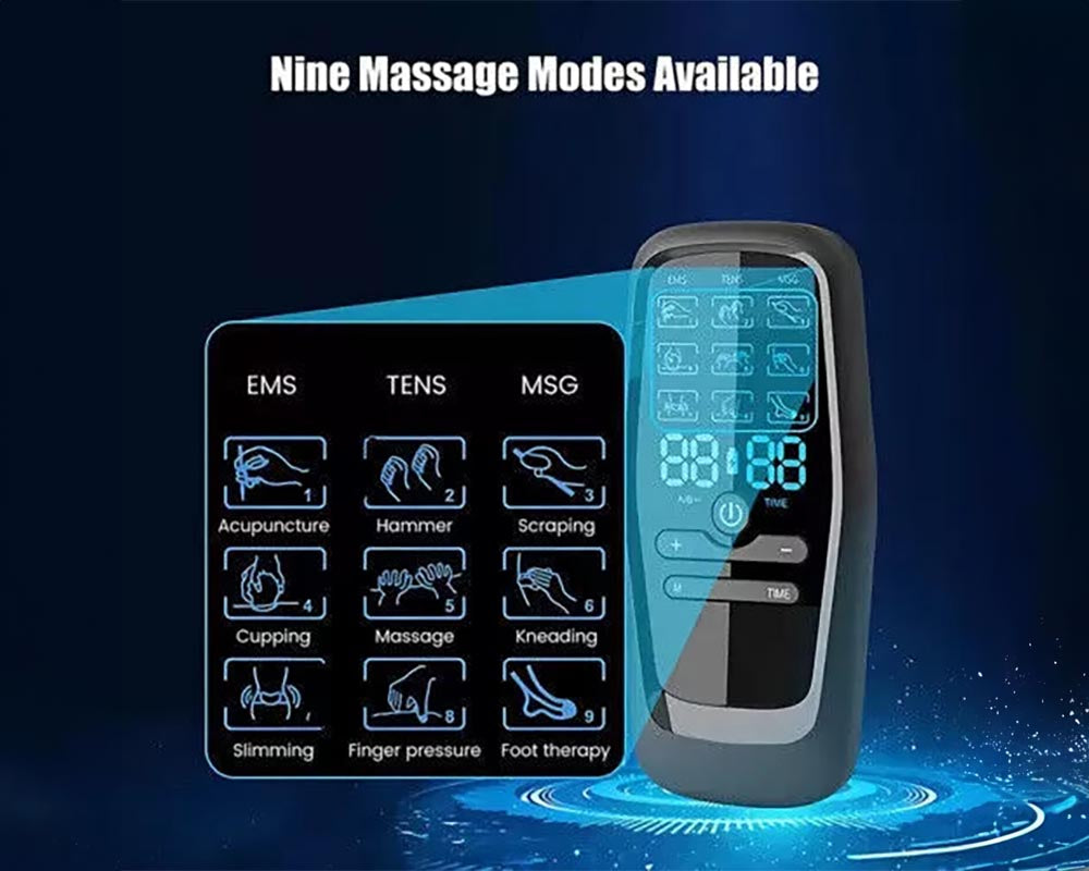 tens unit control panel