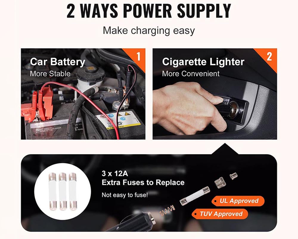 Electric Car Jack 3 Ton, 12V