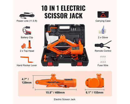 Electric Car Jack 3 Ton, 12V