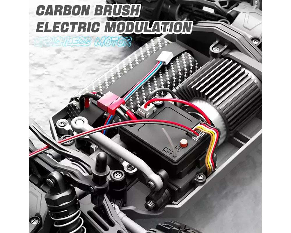 RC Car 4WD Monster Truck Off-Road Vehicle Remote Control Crawler