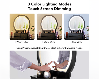 Dressing Table with Mirror