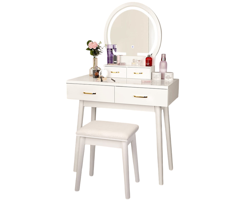 Dressing table in bedroom