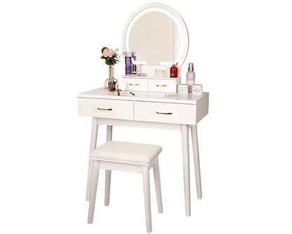 Dressing table in bedroom