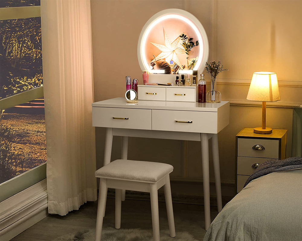 Dressing Table with Mirror