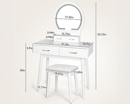 Dressing Table with Mirror