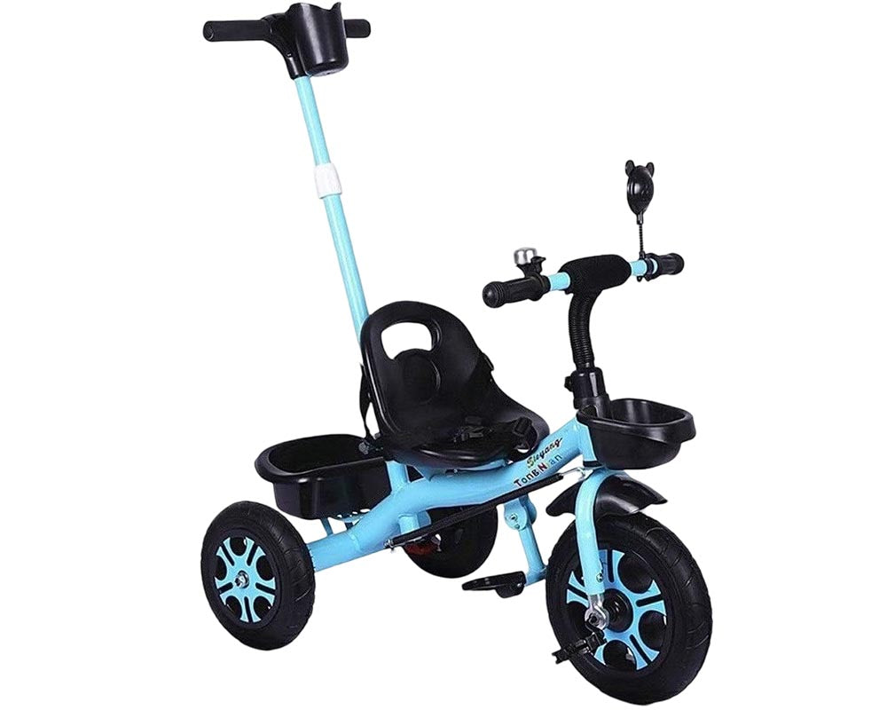 Kids trike on pavement