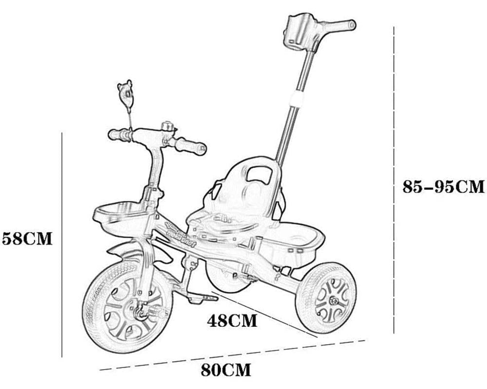 Tricycle Kids Trike Kids Bike Kids Blue