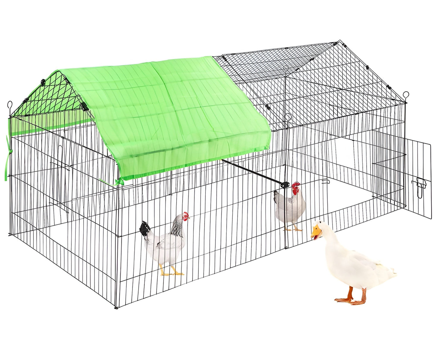 Metal Chicken Coop Run