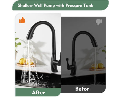 1.6HP Pressure Tank Booster Pump