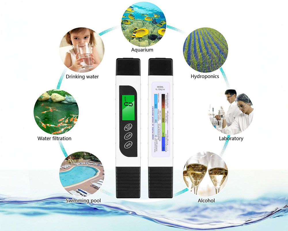 Digital pH Meter - TDS Tester