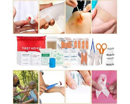 First aid kit in survival set
