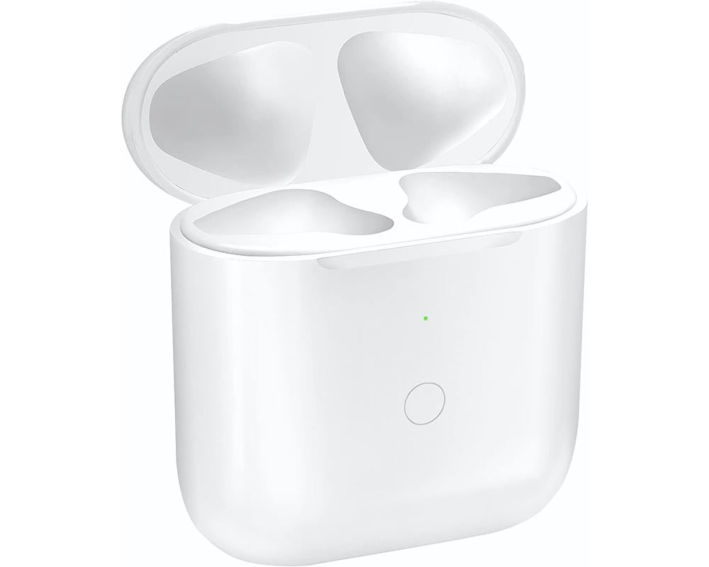 Replacement Wireless Charging Case for AirPods 1 & 2 – 700mAh Qi