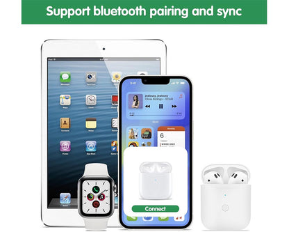 Replacement Wireless Charging Case for AirPods 1 & AirPods 2