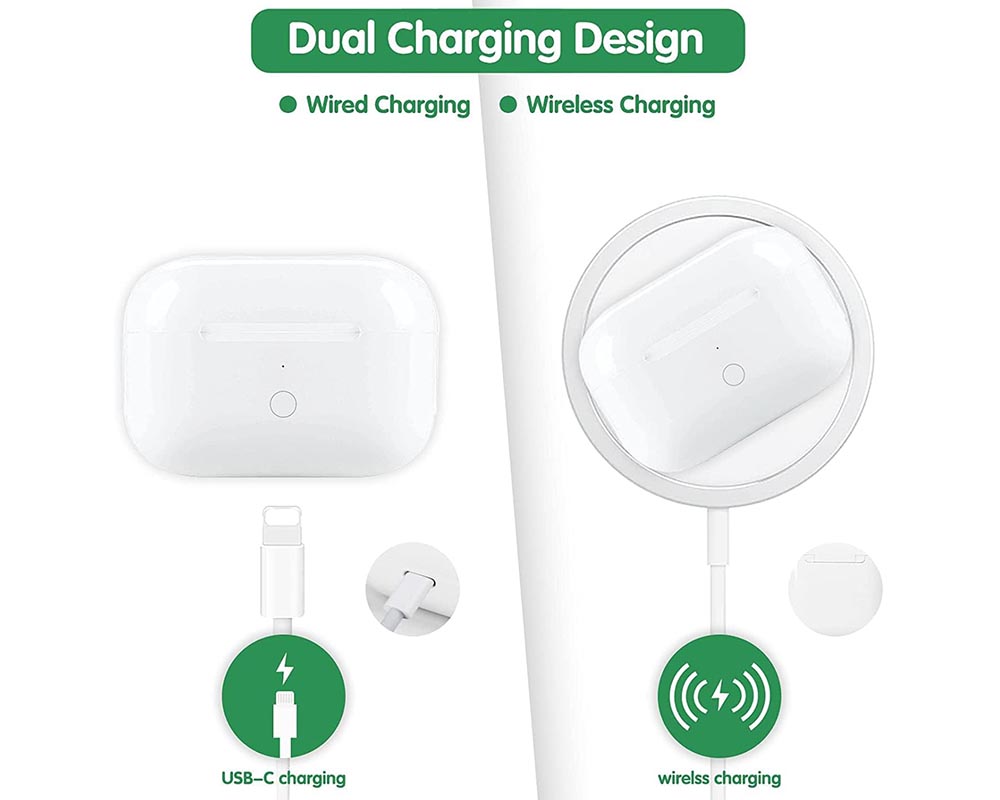 Wireless Charging Case for AirPods Pro 1 / Pro 2 Replacement