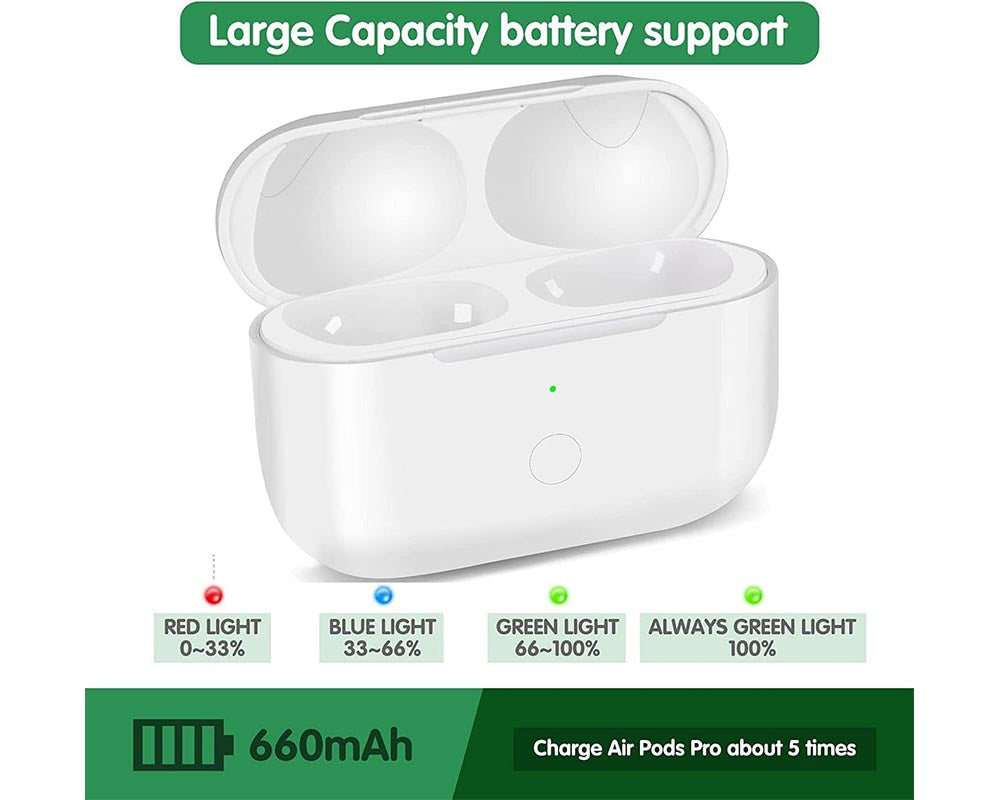 Wireless Charging Case for AirPods Pro 1 / Pro 2 Replacement