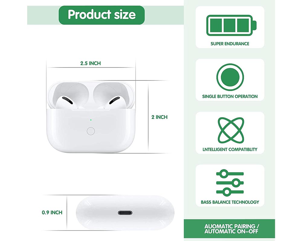 Wireless Charging Case for AirPods Pro 1 / Pro 2 Replacement