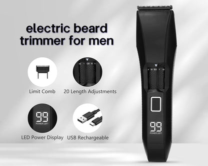 Beard Trimmer Hair Clippers Kit