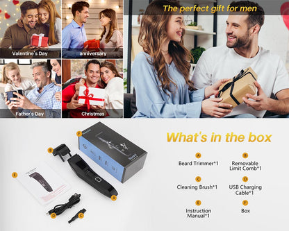 Beard Trimmer Hair Clippers Kit