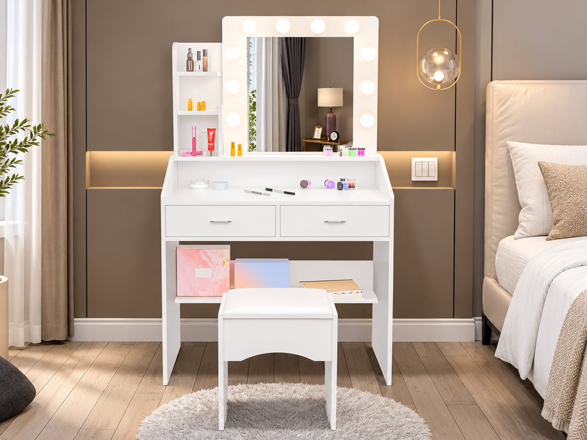 Dressing Table With Mirror