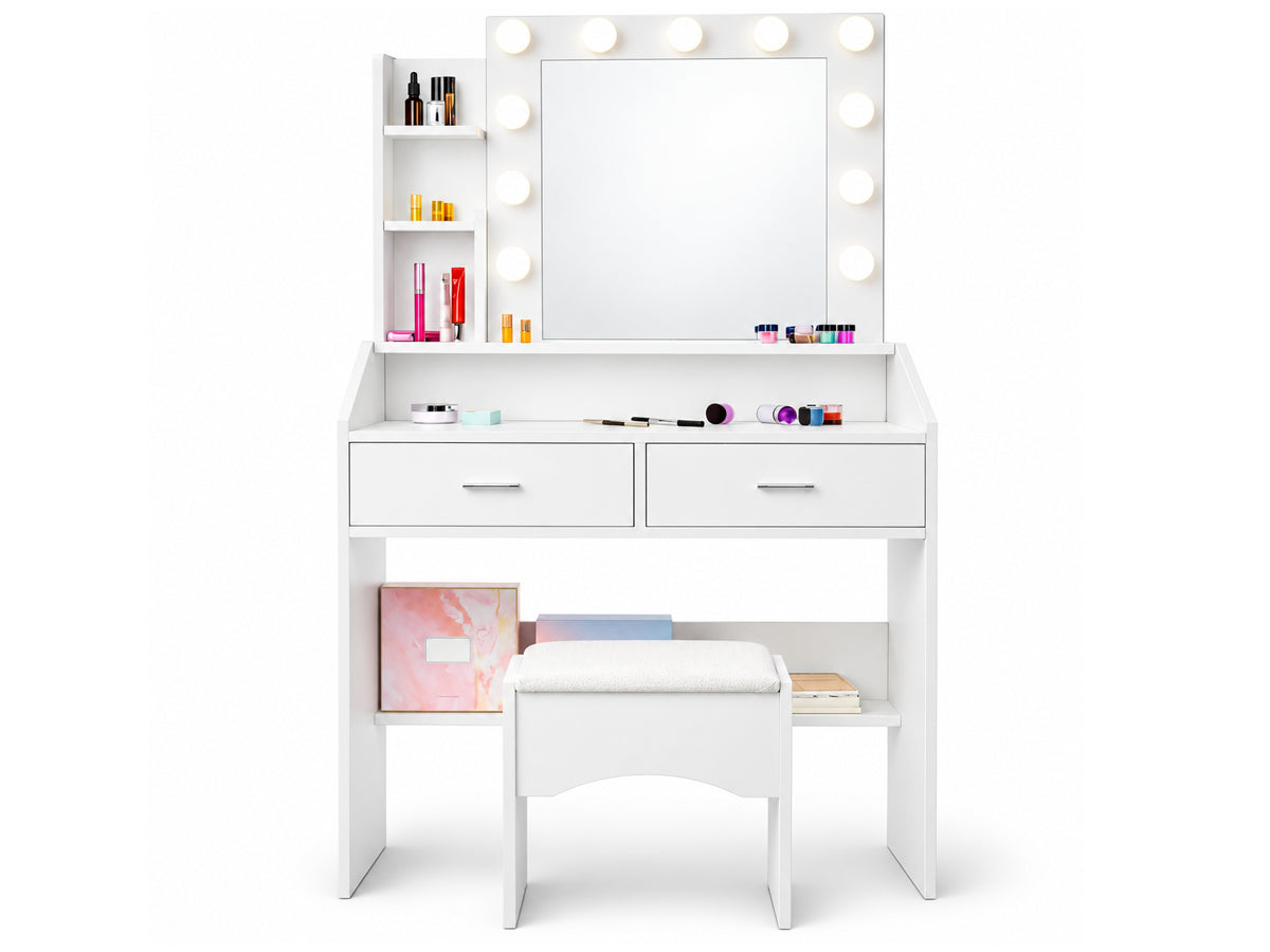Dressing Table With Mirror
