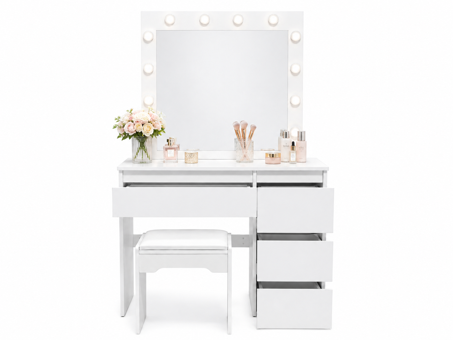 Dressing Table With Mirror