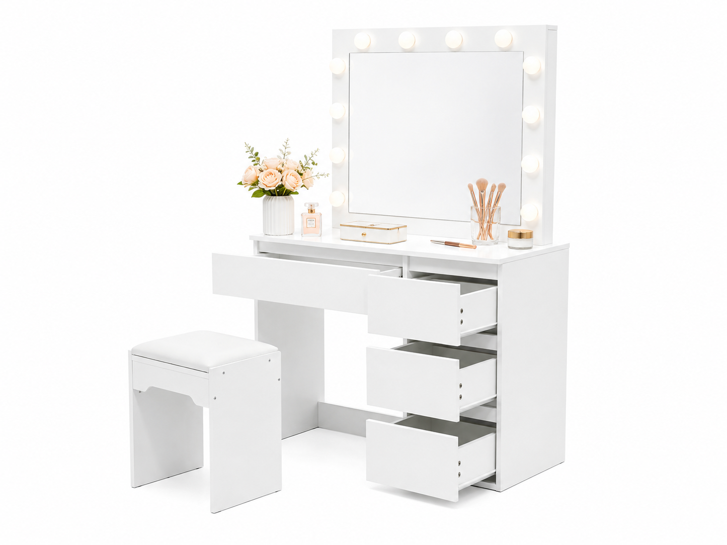 Dressing Table With Mirror