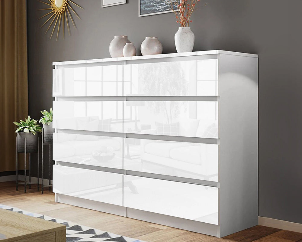 Tallboy chest side view