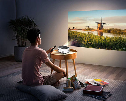 Portable HD 1080P Projector with WiFi